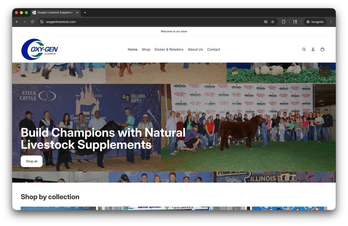 Oxygen Livestock